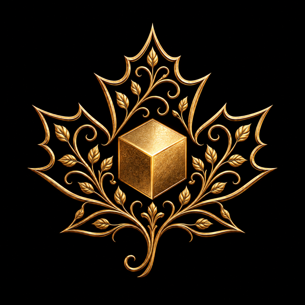 Maple Foundry gold emblem